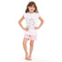 Girls summer pajama set Unicorn t-shirt + Pink shorts